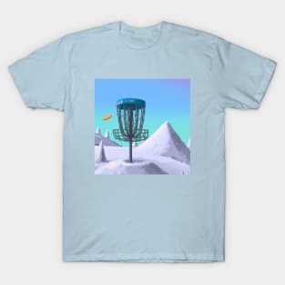 Disc Golf in the Snowy Tundra T-Shirt